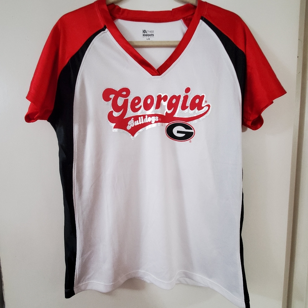 Georgia Bulldogs Jersey HERSCHEL WALKER #34 by KA for her. SMALL